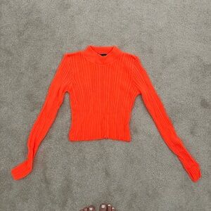 Pretty little thing orange long sleeve